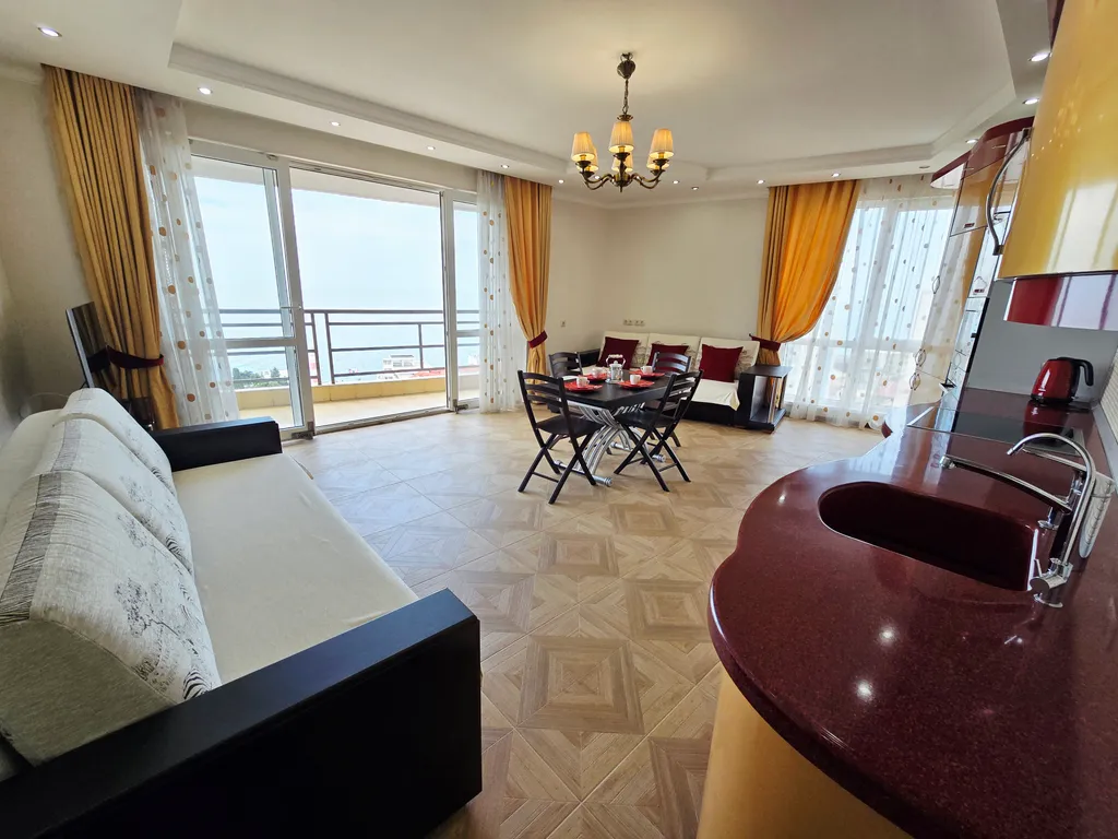 Квартира Просторная квартира с панорамным шикарным видом на море — Адлер