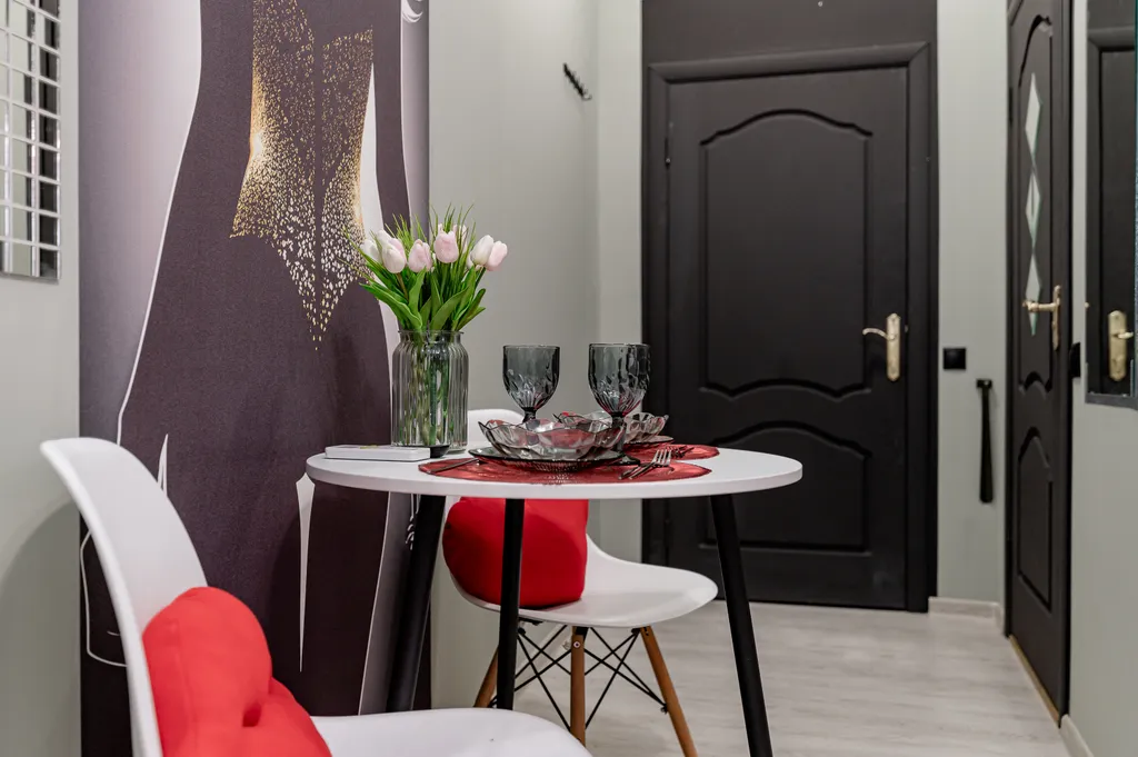 Квартира Квартира Зеркальная студия в центре Москвы — Москва