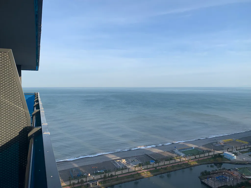 Апартаменты orbi city d1, 39 этаж, с видом на море и старый батуми