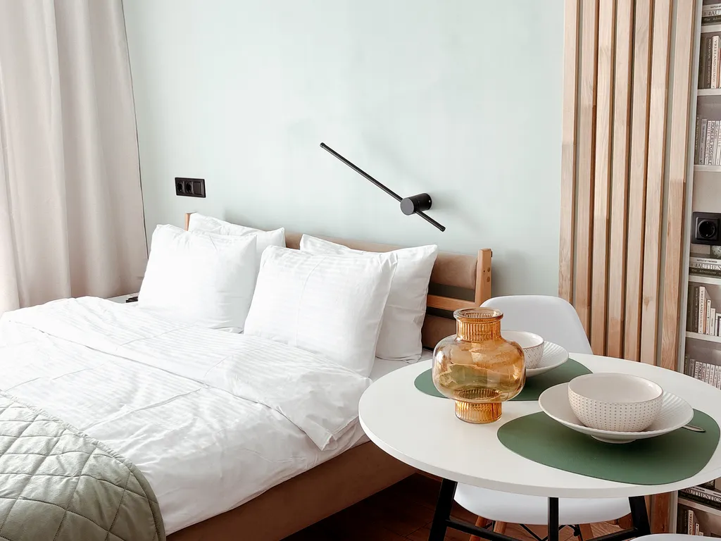 Уютная студия в Современном Комплексе со спортзалом