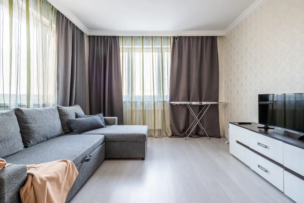 Двухкомнатная квартира в ЖК Менделеев с парковкой за шлагбаумом