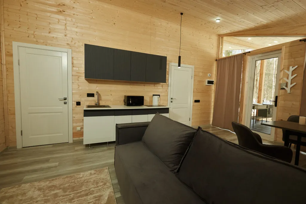 Дом O'Pushka space в березовом лесу