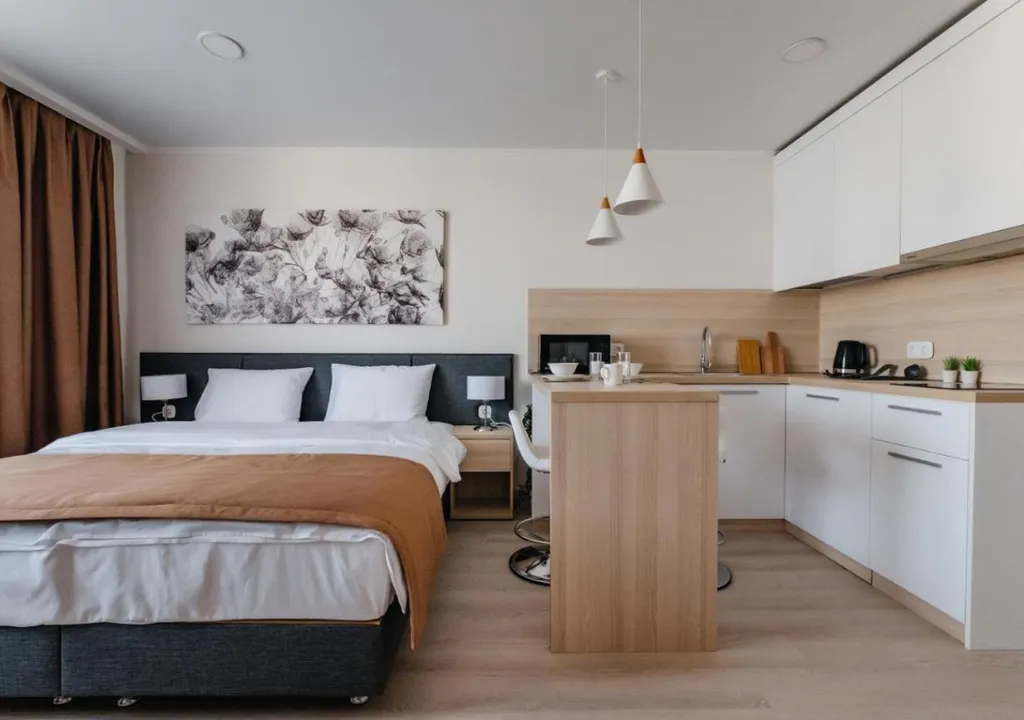 Квартира YES Апарт-отель | King-Size кровать, собственная кухня и уют как дома — аренда посуточно в Астана (Нур-Султан)