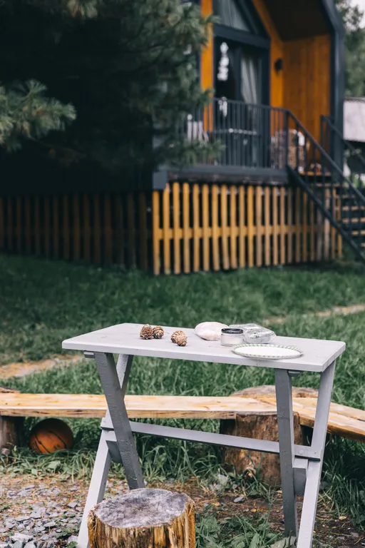 Уютный домик в кедровом лесу