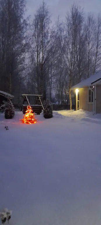 Уютный домик с видом на закат в Марфино