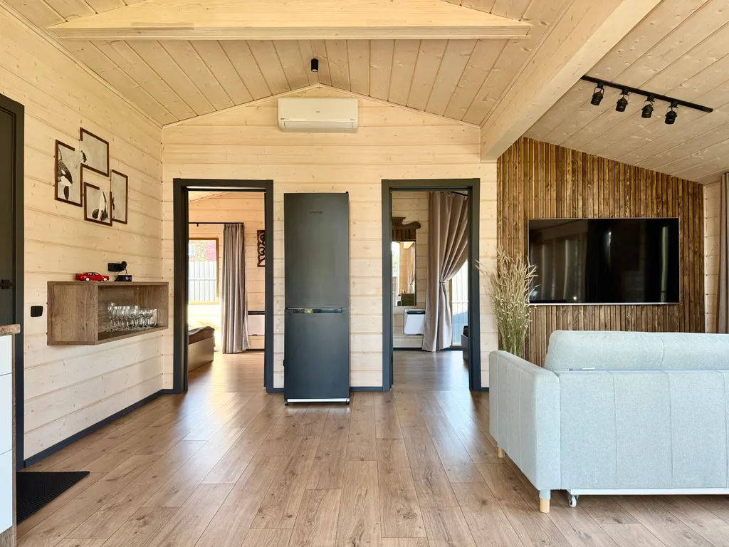 Уютный дом с чаном