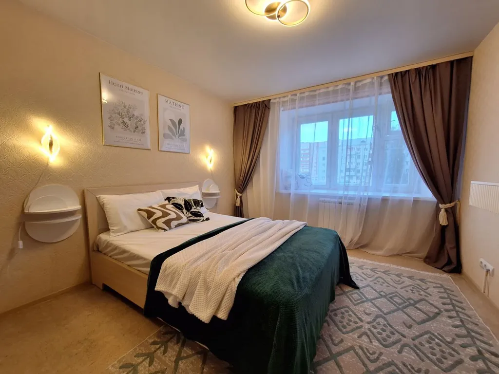 Квартира стильная с балконом от сети Версаль апартамент — аренда посуточно в Чебоксары