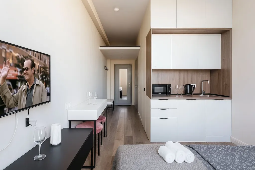 Квартира Квартира BestFlat24 студия с Фитнес Залом — Москва