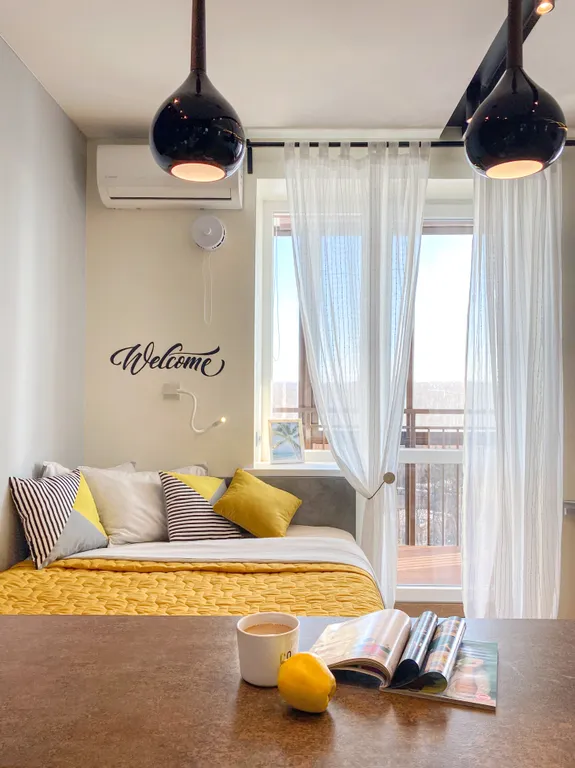 Квартира Апартаменты с кондиционером у технопарка/санитас в академе — Новосибирск