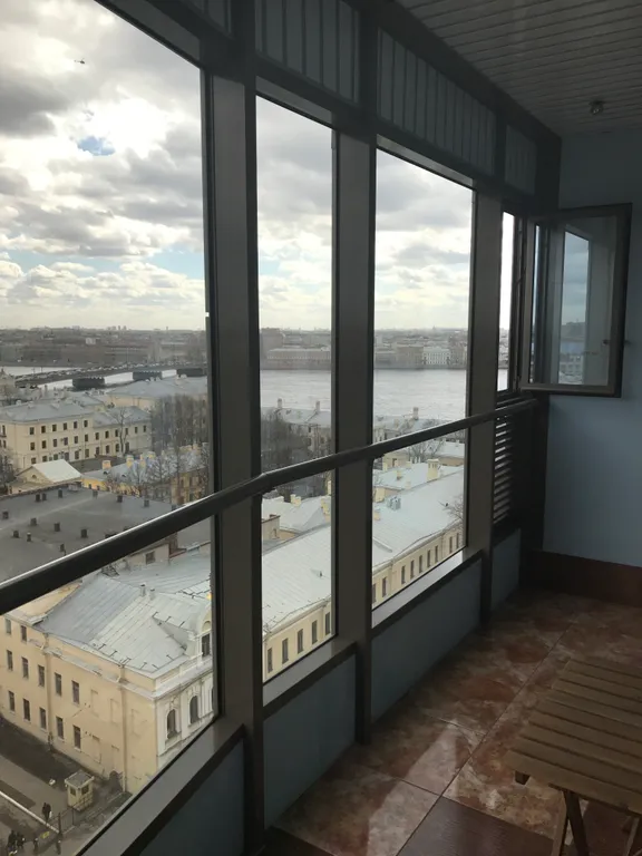 Квартира с видом на Неву и исторический центр