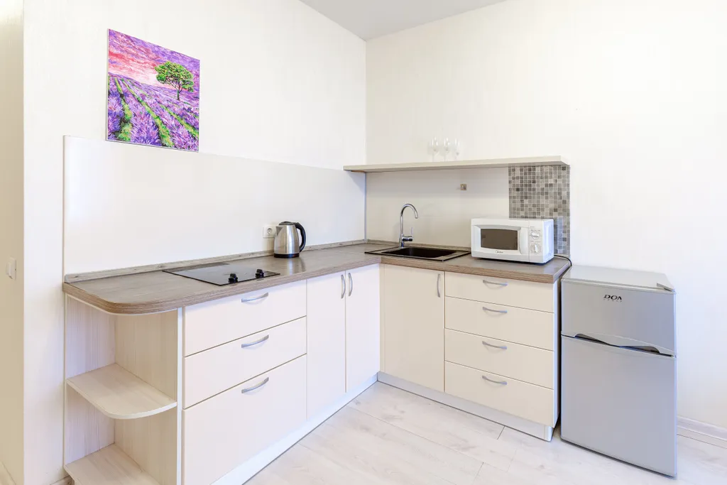 Студия с видом на Волгу