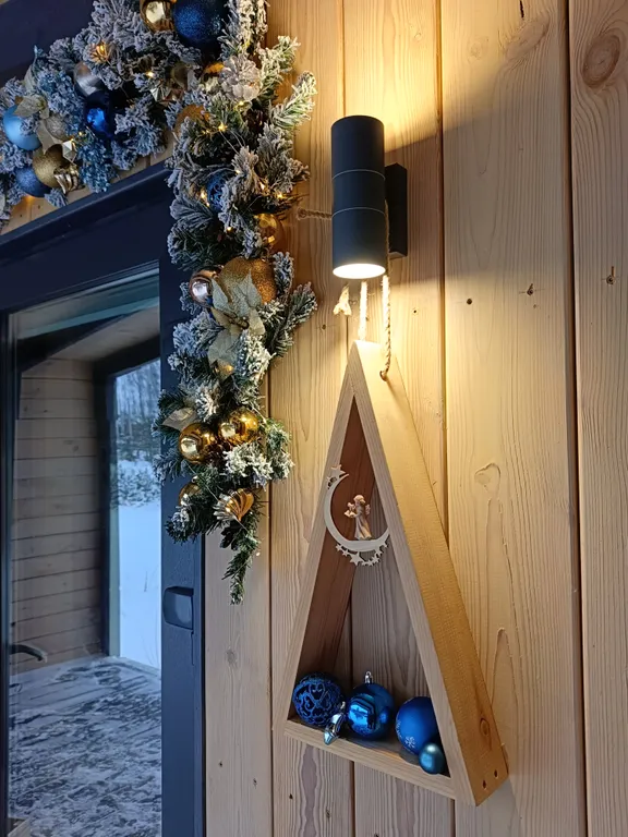 Светлый домик на опушке леса