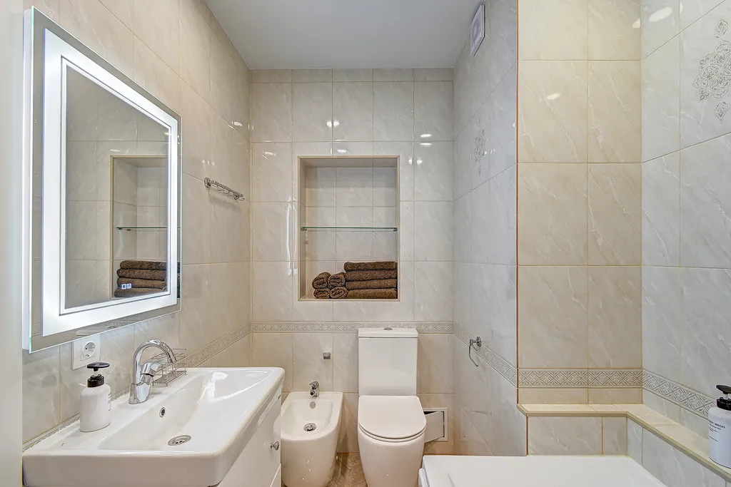 Квартира Квартира ЖК Морская симфония-2 МореСолнцеАпарт с видом на море (9) — Адлер