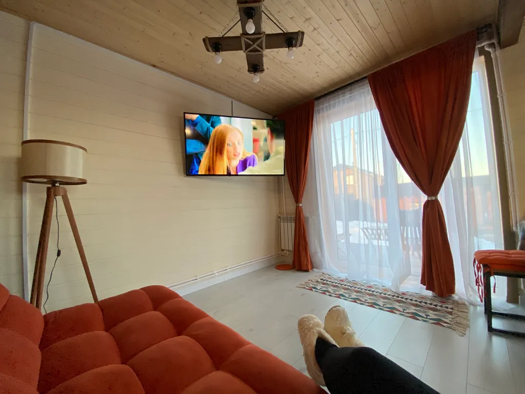 Уютный домик для семьи или компании друзей с банькой и xbox