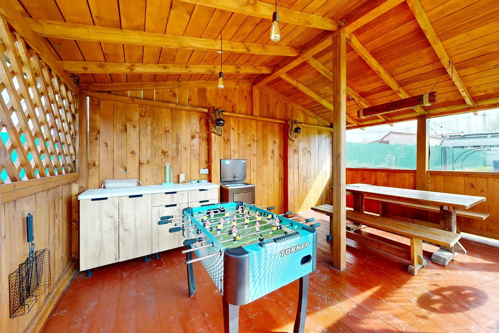 Дом с баней и чаном на участке 10 соток, Green island house