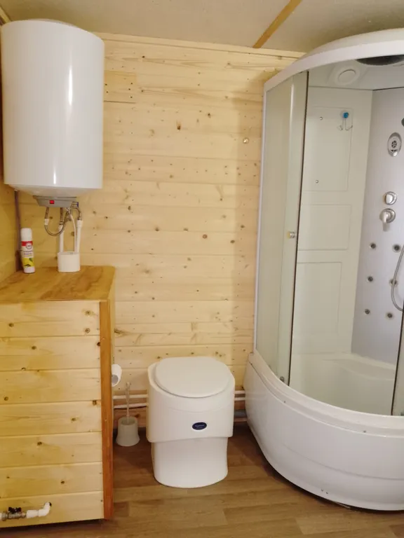 Домики с видом на озеро