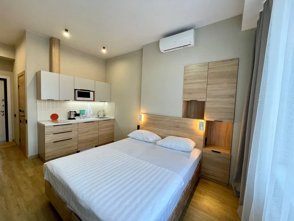 Квартира "В Гости!" на Запорожской 69  (1к студия №3 рядом с БЦ "Сити") — аренда посуточно в Новокузнецк