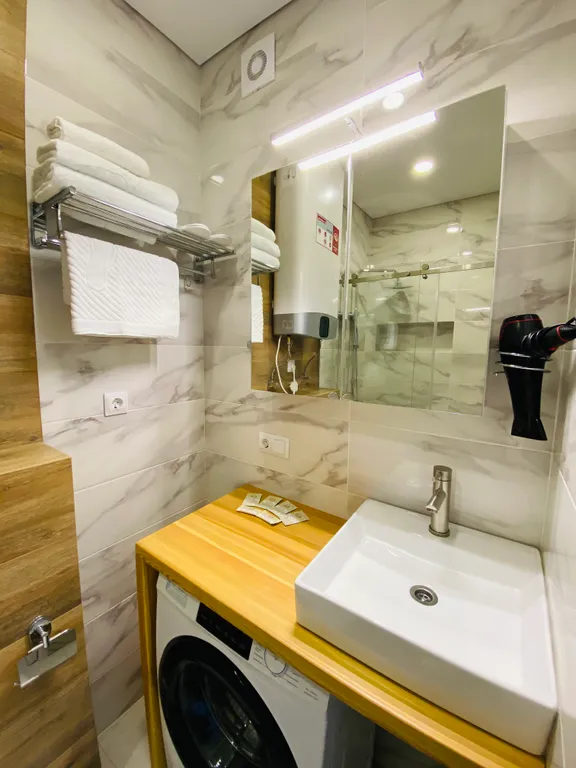 Квартира Квартира Современная студия в ЖК Касабланка с бассейном — Адлер