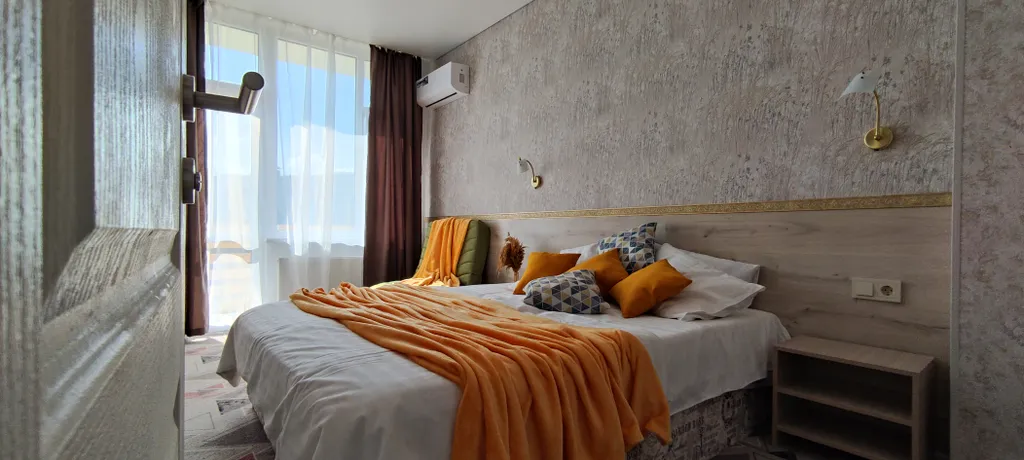 Квартира Квартира Две спальни с балконами отпление кухня стиралка парковка мангальн — Судак