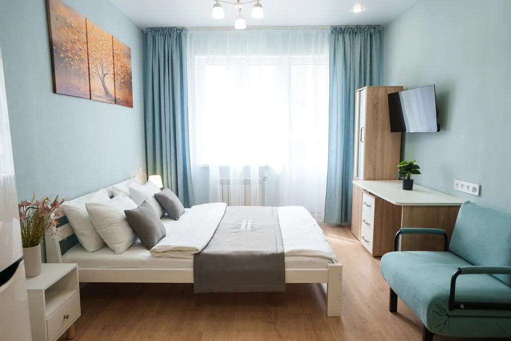 Уютная квартира-студия в Левобережном р-не