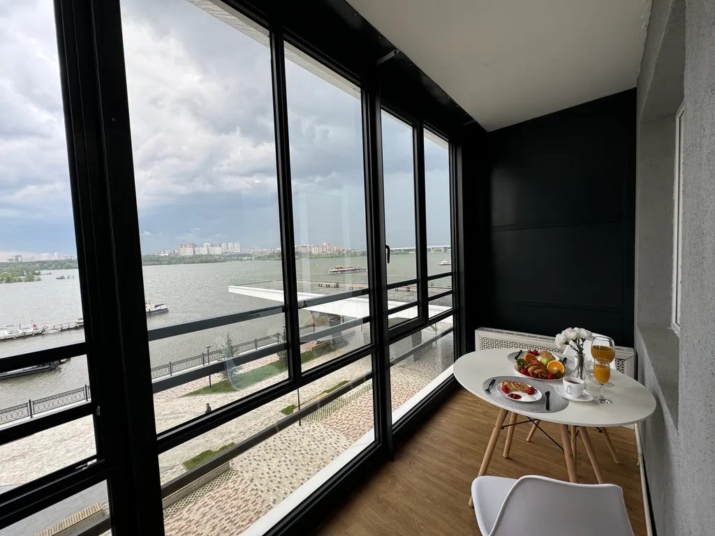 Квартира Апартаменты с шикарным видом на реку — Новосибирск