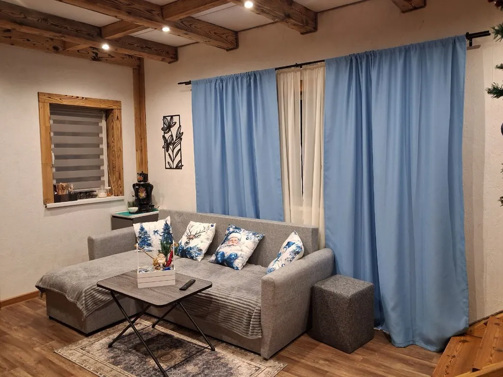 Дом с сауной на дровах, беседкой и мангальной зоной, фотозона