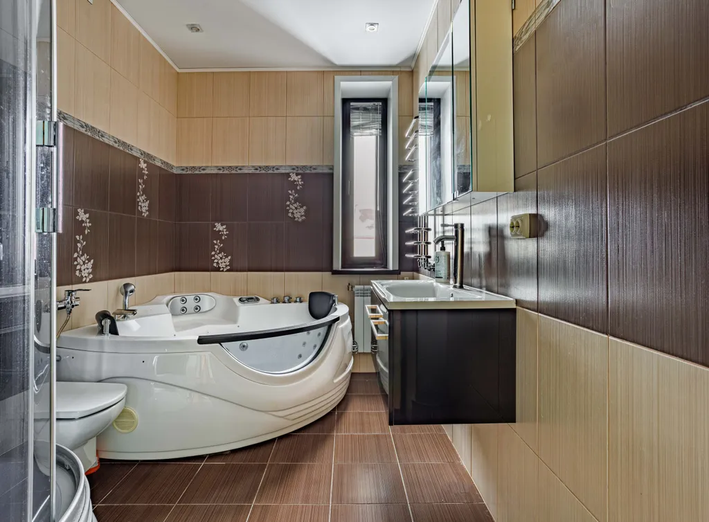 Коттедж с бассейном и сауной