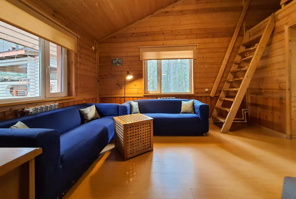 Шестиместный коттедж с сауной Денисов мыс, Карелия