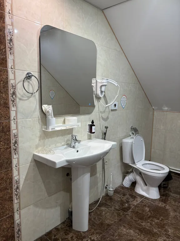 Двухместный номер люкс  семейный с видом на сад и Волгу