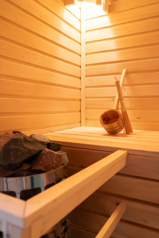 Гостевой дом у леса с чаном и сауной