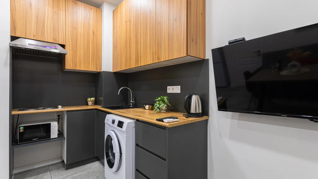 Маленькая квартира в новостройке в центре города