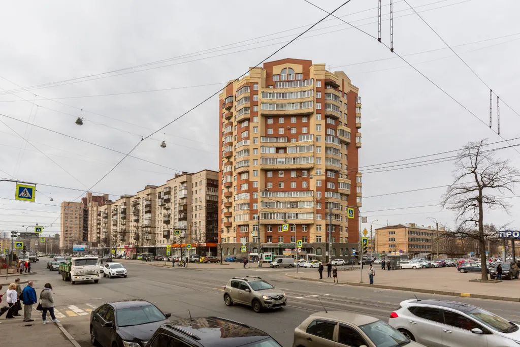 Квартира Квартира Стильная студия у метро Кировский завод — Санкт-Петербург