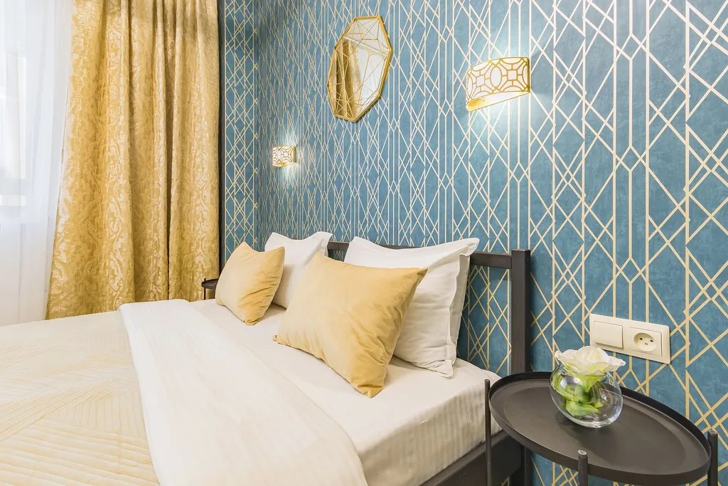 Стильная студия с видом на озеро