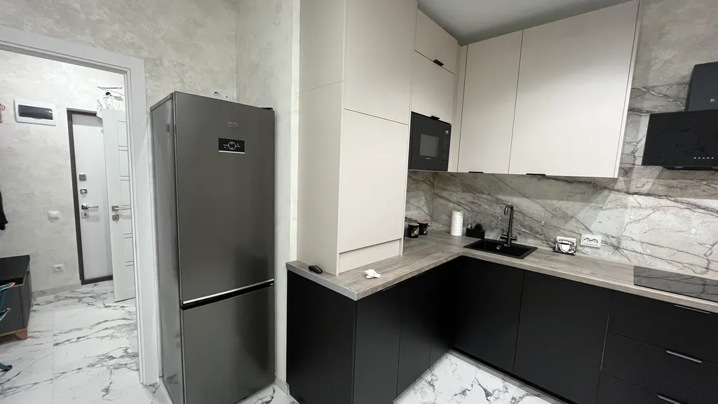 Стильная светлая 1 комнатная квартира