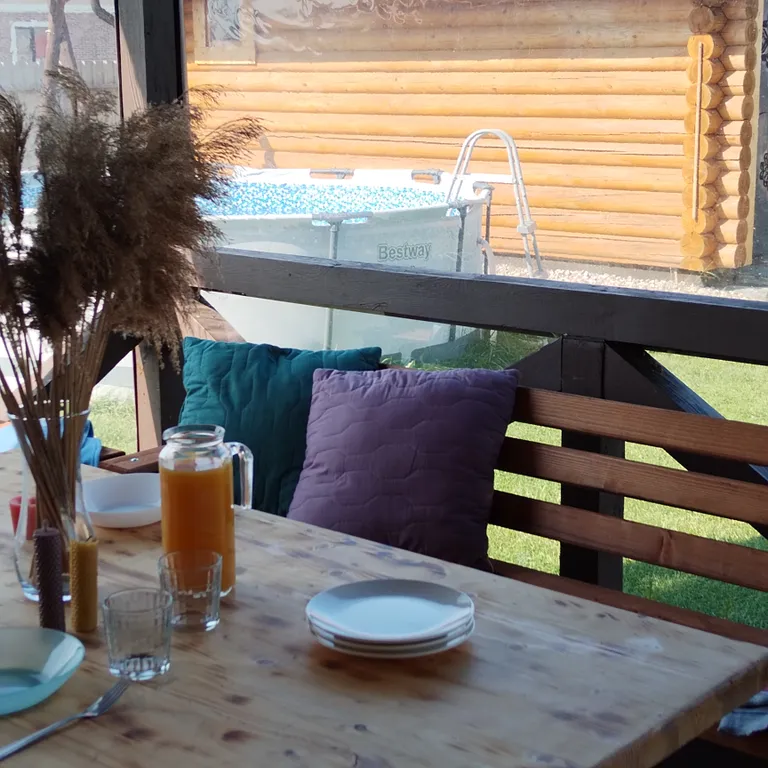 Комфортный дом с баней на дровах