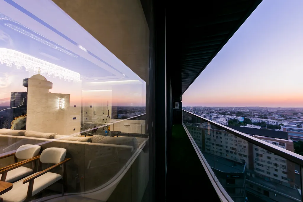 NRG U Tower с прекрасным видом на Tashkent city