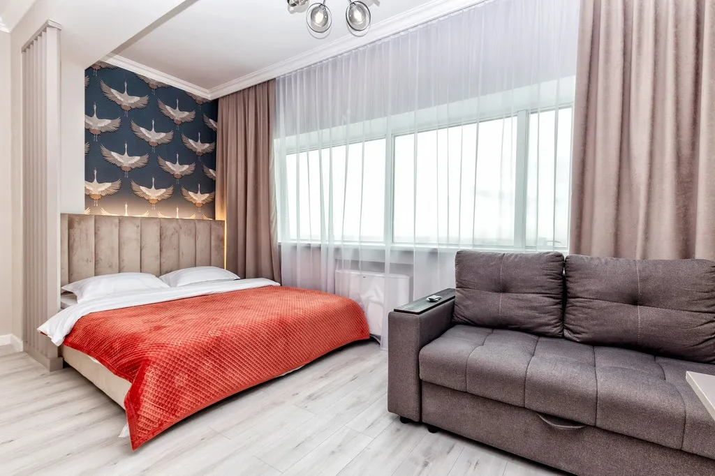 Квартира Элитные апартаменты с панорамным видом из окна в самом центре столицы — аренда посуточно в Астана (Нур-Султан)