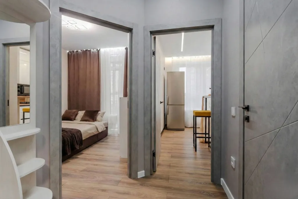 Уютная 1-комнатная квартира для двух гостей