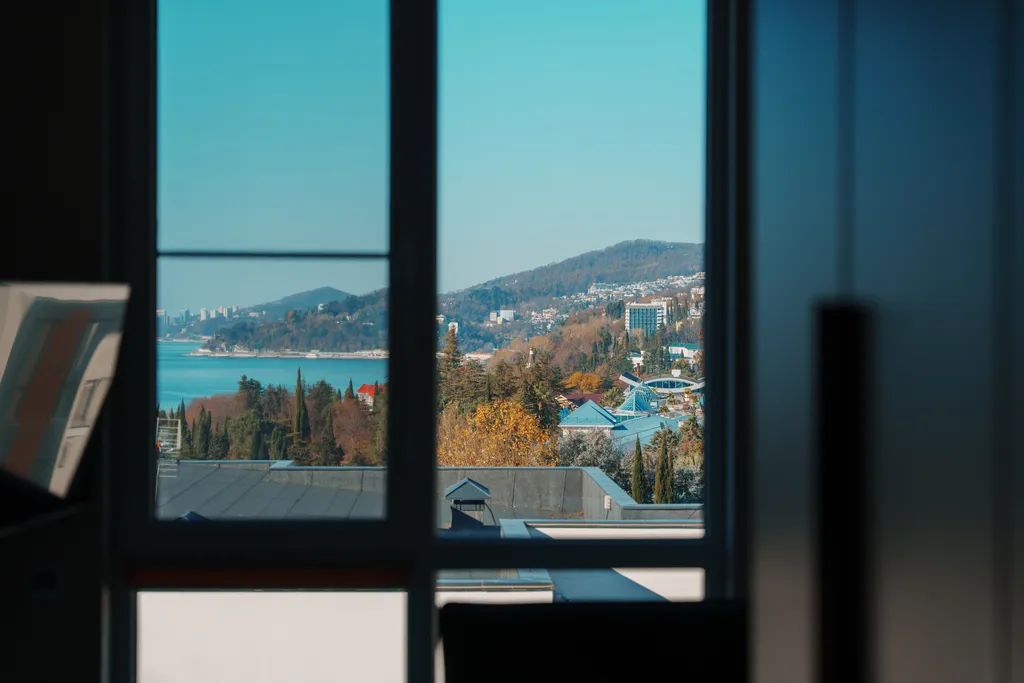 Квартира Квартира Уютная студия с видом на море в ЖК Касабланка — Адлер