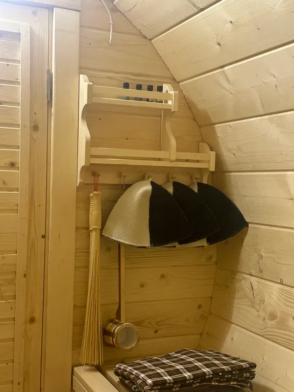 Дом с баней в уютном месте