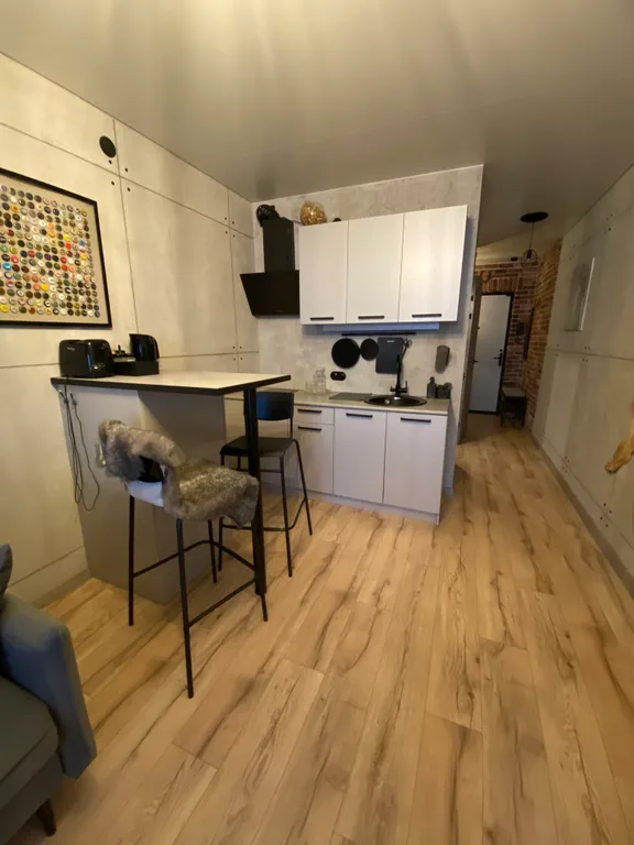 Студия с видом за рассвет