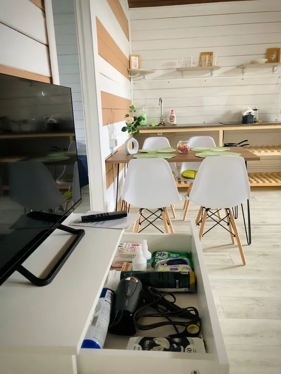 Уютный деревянный загородный дом в живописном селе