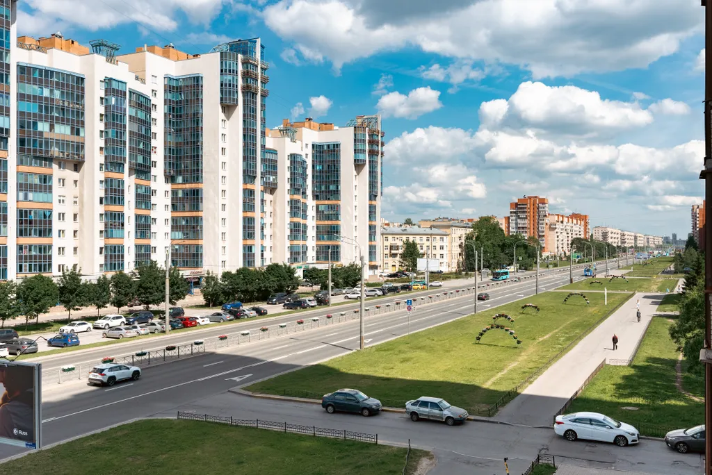 Квартира Большая двухкомнатная квартира для 6 гостей — Санкт-Петербург