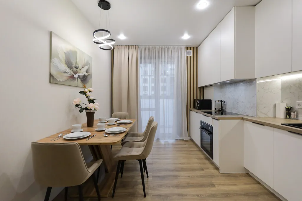 Квартира Квартира Уютный 2-комнатный апартамент — Зеленоградск