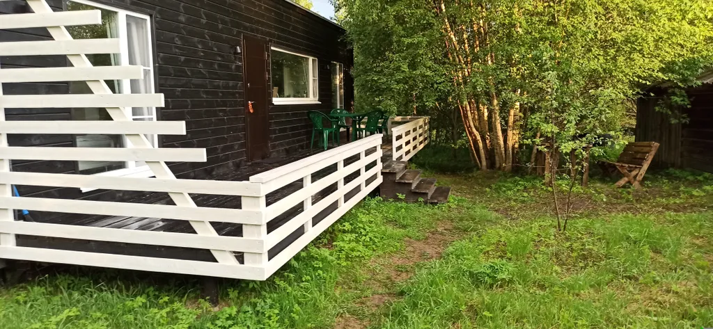 Домик с верандой