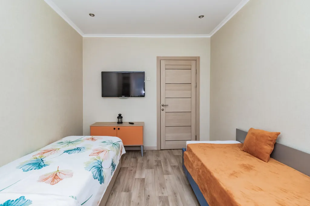 Большая, современная 2-комнатная квартира