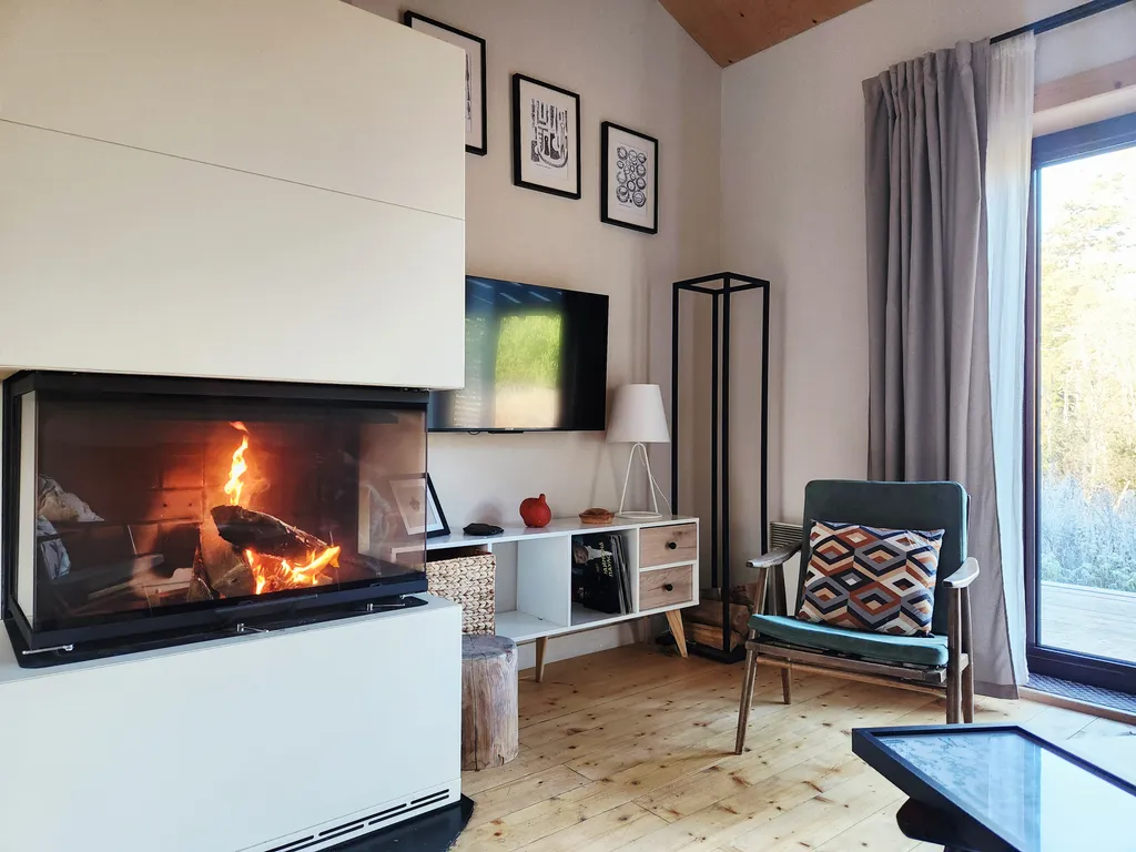 Белка дом с камином и сауной