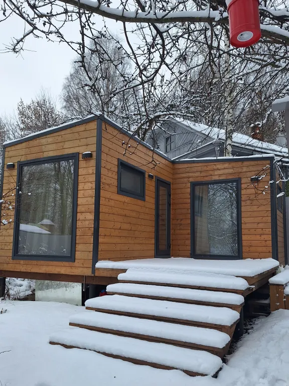 Дом Радости Новый современный дом у реки Волги