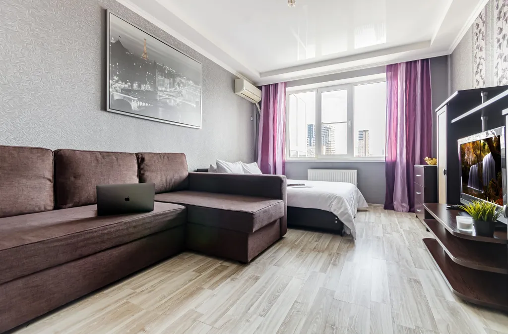 Квартира Квартира Апартамент с панорамной террасой в центре Краснодара, вокзал — Краснодар