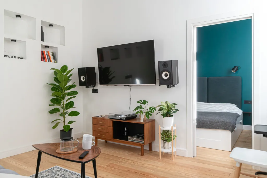 Квартира Квартира в центре с проектором, домашним кинотеатром и кофемашиной — Санкт-Петербург